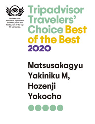 Travelers' Choice Best of the Best 2020